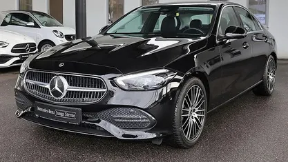 Metalliclack obsidianschwarz Gebraucht 2024 Mercedes C180 Avantgarde Limousine | 35.790 € (Fairer Preis)
