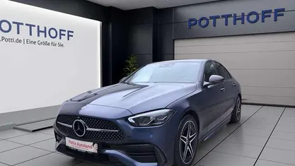 Gebraucht Mercedes C300 AMG line 281 PS (206 kW) 2023 Sodalithblau metalliclack Limousine