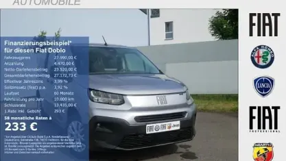 Neu Fiat Doblò Comfort 131 PS (96 kW) 2026 Libeccio blau metallic Van / Kleinbus