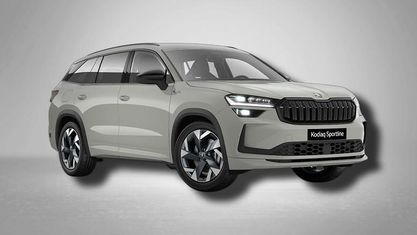 Neu Skoda Kodiaq SportLine 150 PS (110 kW) 2025 Stahl grau SUV