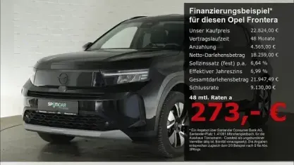 Gebraucht Opel Frontera 145 PS (106 kW) 2025 Schwarz SUV