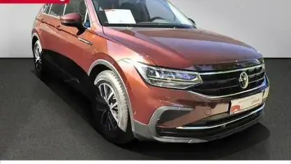 Gebraucht VW Tiguan Life 150 PS (110 kW) 2022 Braun SUV