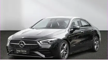 Gebraucht Mercedes CLA200 Advanced Plus 163 PS (119 kW) 2025 Unilack nachtschwarz Coupé