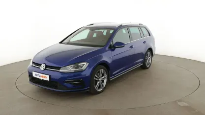 Gebraucht VW Golf VII Highline 150 PS (110 kW) 2018 Blau Kombi