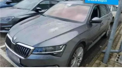 Gebraucht Skoda Superb Style 200 PS (147 kW) 2023 Graphitegrau metallic Kombi