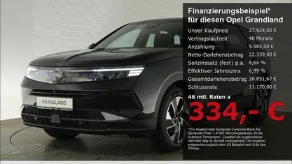 Neu Opel Grandland X Edition 145 PS (106 kW) 2025 Grau SUV