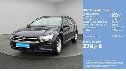 Deep black perleffekt Gebraucht 2022 VW Passat Conceptline Kombi | 21.890 € (Guter Preis)