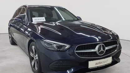 Cavansitblau metallic Gebraucht 2022 Mercedes C220 Avantgarde Kombi | 26.990 € (Guter Preis)