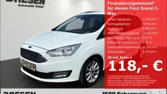 Weiss Gebraucht 2019 Ford Grand C-Max Titanium Van / Kleinbus | 13.950 € (Fairer Preis)