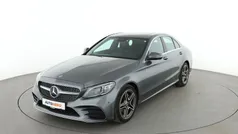 Grau Gebraucht 2019 Mercedes C180 AMG line Limousine | 27.860 € (Fairer Preis)