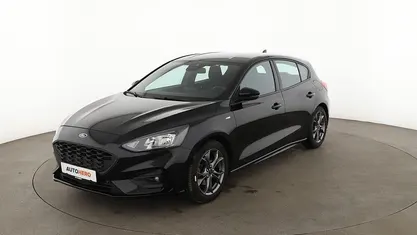 Schwarz Gebraucht 2019 Ford Focus ST-Line Limousine | 17.360 € (Fairer Preis)