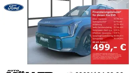 Gebraucht Kia EV9 GT-Line 283 kW (385 PS) 2025 Blau SUV