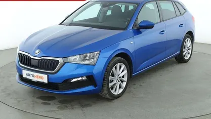 Gebraucht Skoda Scala Clever 110 PS (80 kW) 2022 Blau Kleinwagen