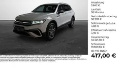 Gebraucht 2021 VW Tiguan Allspace Elegance SUV | 34.439 € (Fairer Preis)