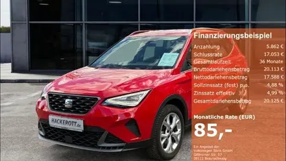 Rot Gebraucht 2024 Seat Arona FR SUV | 23.450 € (Fairer Preis)