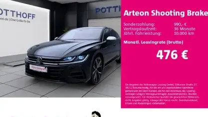 Gebraucht VW Arteon R 320 PS (235 kW) 2021 Deep black perleffekt Limousine