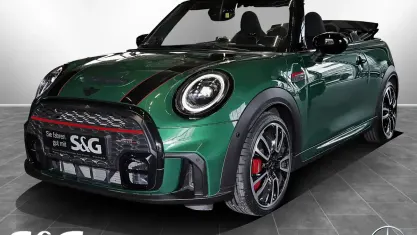 Gebraucht Mini John Cooper Works Cabriolet 231 PS (169 kW) 2024 British racing green iv metallic Cabrio
