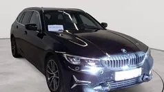 Schwarz uni Gebraucht 2020 BMW 320 Luxury Line Kombi | 21.490 € (Guter Preis)