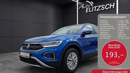 Blau Gebraucht 2022 VW T-Roc Life SUV | 25.950 € (Fairer Preis)