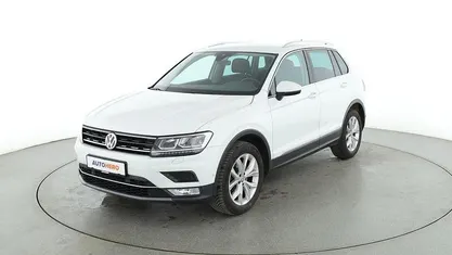 Weiß Gebraucht 2017 VW Tiguan Highline SUV | 20.470 € (Fairer Preis)