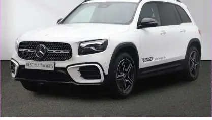 Brugt Mercedes GLB180 AMG 136 HK (100 kW) 2025 Hvid SUV