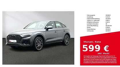 Gebraucht Audi Q5 Sportback S-Line 299 PS (219 kW) 2023 Daytonagrau perleffekt SUV