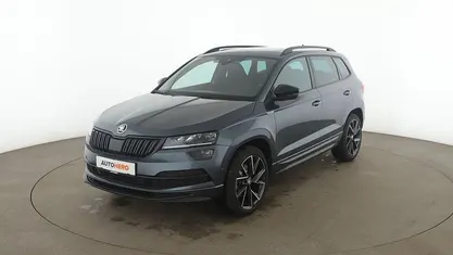 Gebraucht Skoda Karoq SportLine 190 PS (139 kW) 2021 Grau SUV