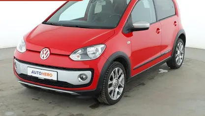 Gebraucht VW cross up! 75 PS (55 kW) 2015 Rot Kleinwagen
