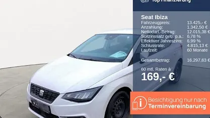 Weiß Gebraucht 2022 Seat Ibiza Reference Limousine | 13.425 € (Fairer Preis)