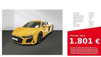 Gebraucht Audi R8 Spyder Ambiente 540 PS (397 kW) 2021 Cabrio