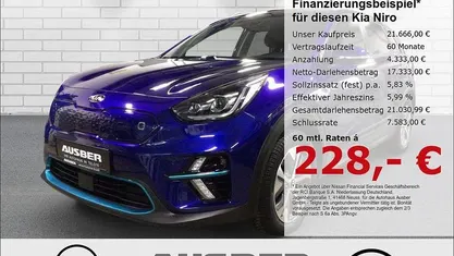 (du3) yachtblau met. Gebraucht 2021 Kia e-Niro Spirit SUV | 21.666 € (Fairer Preis)