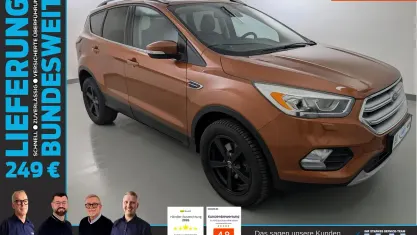 Gebraucht Ford Kuga Titanium 150 PS (110 kW) 2017 Torinobraun metalli SUV