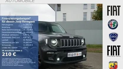 Schwarz Gebraucht 2024 Jeep Renegade SUV | 21.990 € (Fairer Preis)