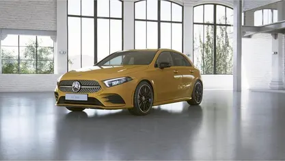 Gebraucht Mercedes A200 AMG 163 PS (119 kW) 2020 Unilack sonnengelb Limousine