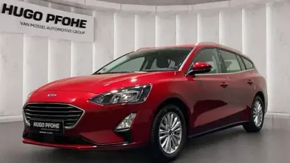 Brugt Ford Focus Titanium 125 HK (91 kW) 2022 Rød Stationcar
