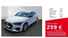 Weiß Gebraucht 2022 Audi A3 Sportback e-tron S-Line Limousine | 26.950 € (Fairer Preis)