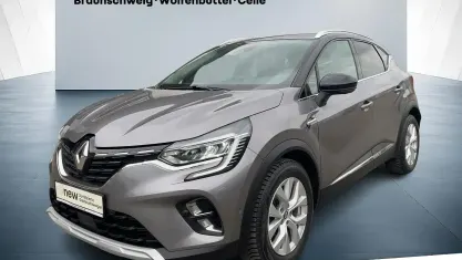 Gebraucht Renault Captur Intens 116 PS (85 kW) 2021 Stahlgraumetallic/dach blackpearlschwarzmetall (grau) SUV