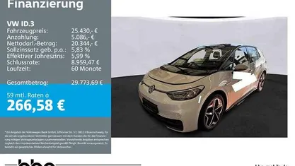 Gebraucht VW ID.3 Pro 150 kW (204 PS) 2022 Kleinwagen