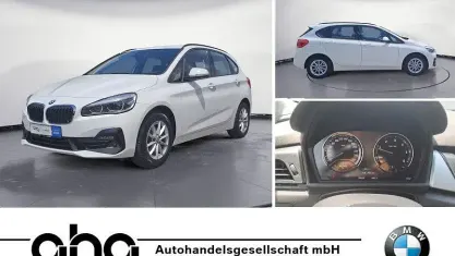 Gebraucht BMW 218 Active Tourer Advantage 150 PS (110 kW) 2018 Weiß Van / Kleinbus