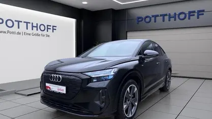 Gebraucht Audi Q4 Sportback e-tron S-Line 125 kW (170 PS) 2022 Schwarz SUV