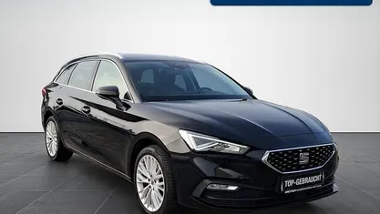 Mitternachtsschwarz Gebraucht 2021 Seat Leon XCELLENCE Kombi | 19.680 € (Fairer Preis)