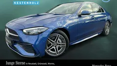 Spektralblau Gebraucht 2024 Mercedes C200 AMG Limousine | 43.990 € (Etwas zu teuer)