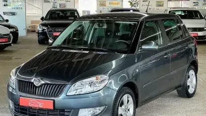 Używany Skoda Fabia Fresh 86 KM (63 kW) 2014 Szary Sedan/Limuzyna