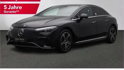 Lack obsidianschwarz Gebraucht 2024 Mercedes EQE350 AMG Limousine | 53.490 € (Fairer Preis)