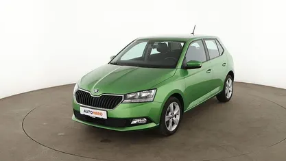 Gebraucht Skoda Fabia Cool Plus 75 PS (55 kW) 2019 Grün Limousine