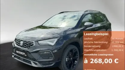 Uusi Seat Ateca Black Edition 150 HP (110 kW) 2026 Musta Katumaasturi