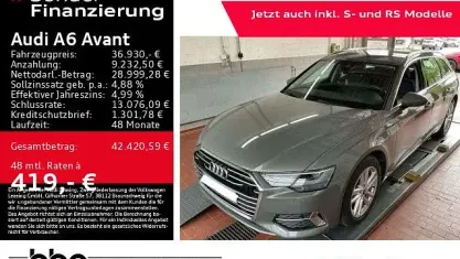 Gebraucht Audi A6 Sport 245 PS (180 kW) 2022 Grau Kombi