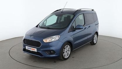 Gebraucht Ford Tourneo Courier Titanium 101 PS (74 kW) 2020 Blau Van / Kleinbus