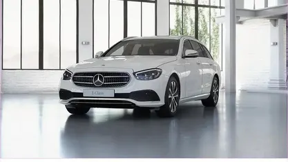 Gebraucht Mercedes E300 Avantgarde 194 PS (142 kW) 2022 Unilack polarweiß Kombi