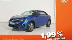 Blau Gebraucht 2024 VW T-Roc Cabriolet R-line Cabrio | 33.980 € (Guter Preis)